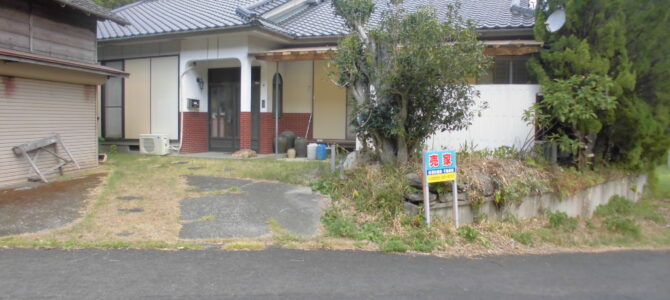 【不動産管理番号C015】いちき串木野市生福　６K　中古平屋建　400万円　